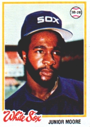 1978 Topps Baseball Cards      421     Junior Moore RC